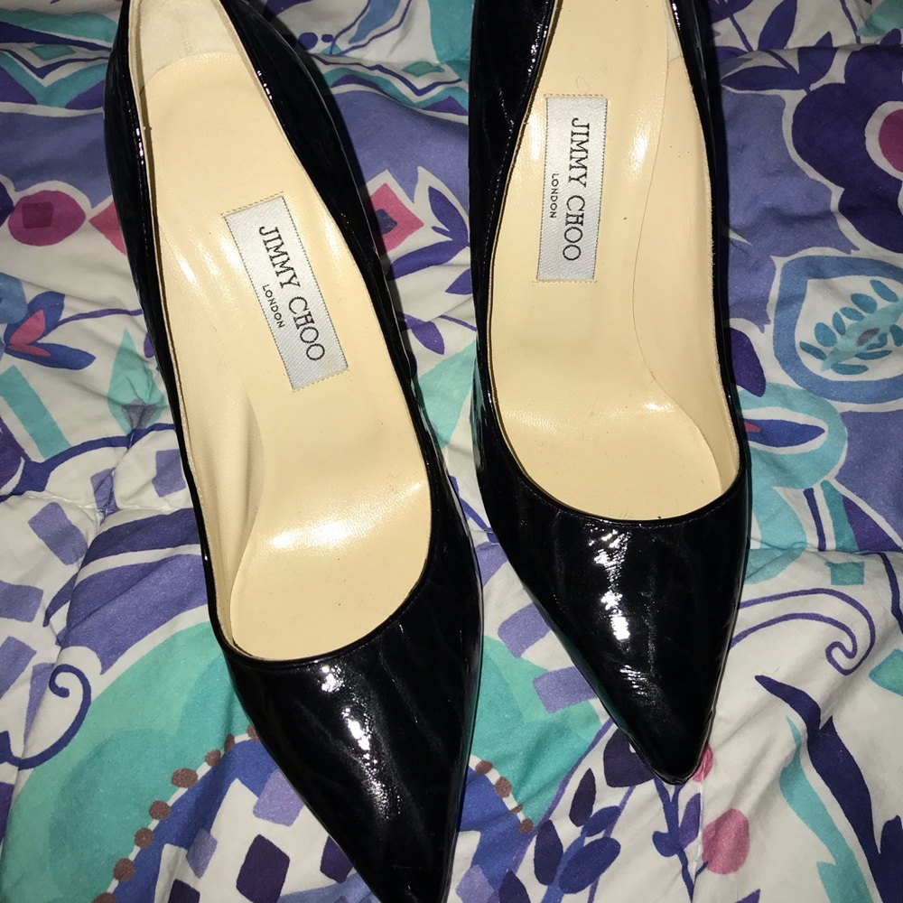 Jimmy choo black heels
